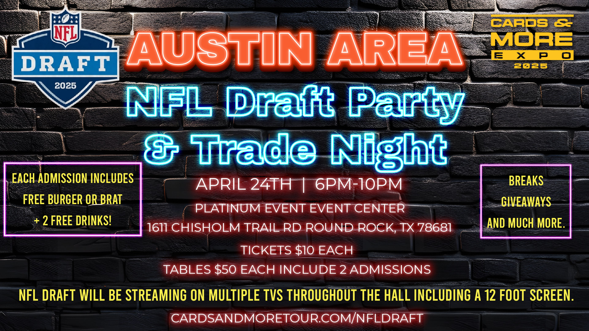 Austin Area NFL Draft Party & Trade Night-01